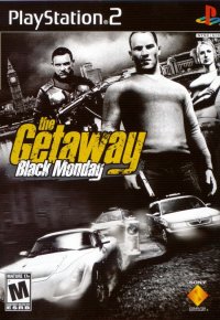 The Getaway Black Monday PAL Playstation 2 box art